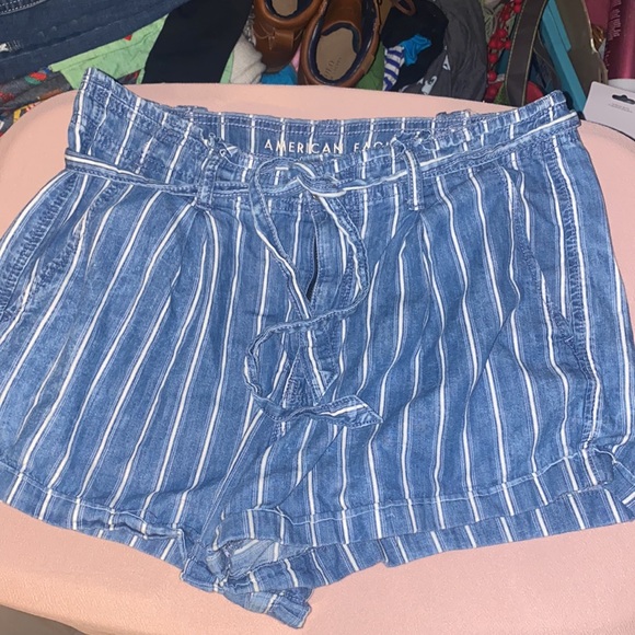 American Eagle Outfitters Pants - American Eagle pin striped shorts size 12